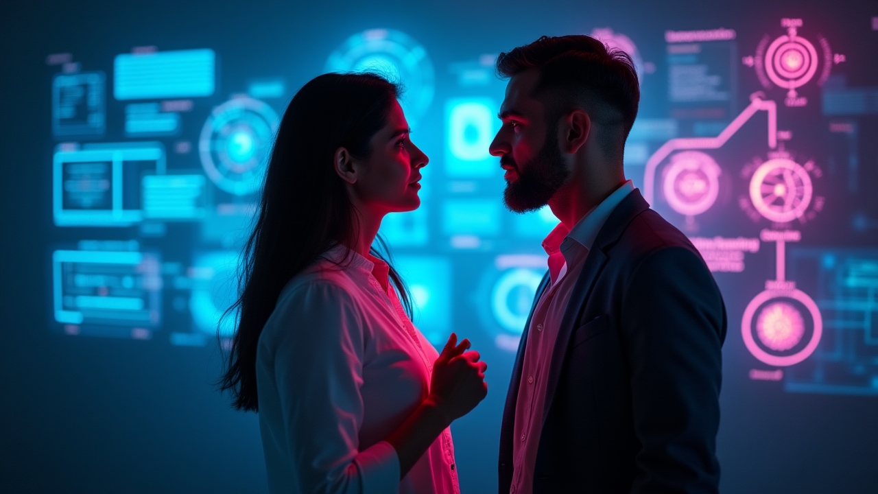 Growth-stage business leader in mentorship session