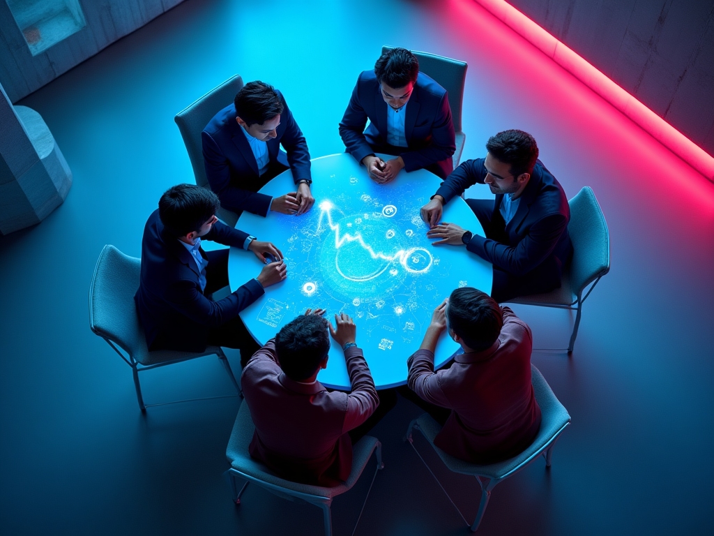 Business mentorship session